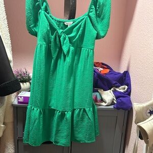 Green women’s  Dress